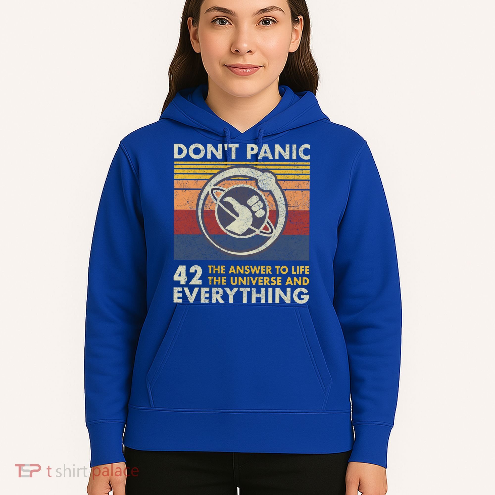 42 Answer To All Questions Gift Life Universe Everything Funny Gift Hoodie