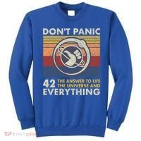 42 Answer To All Questions Gift Life Universe Everything Funny Gift Sweatshirt thumb 0