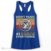 42 Answer To All Questions Gift Life Universe Everything Funny Gift Women's Tank Top thumb 0