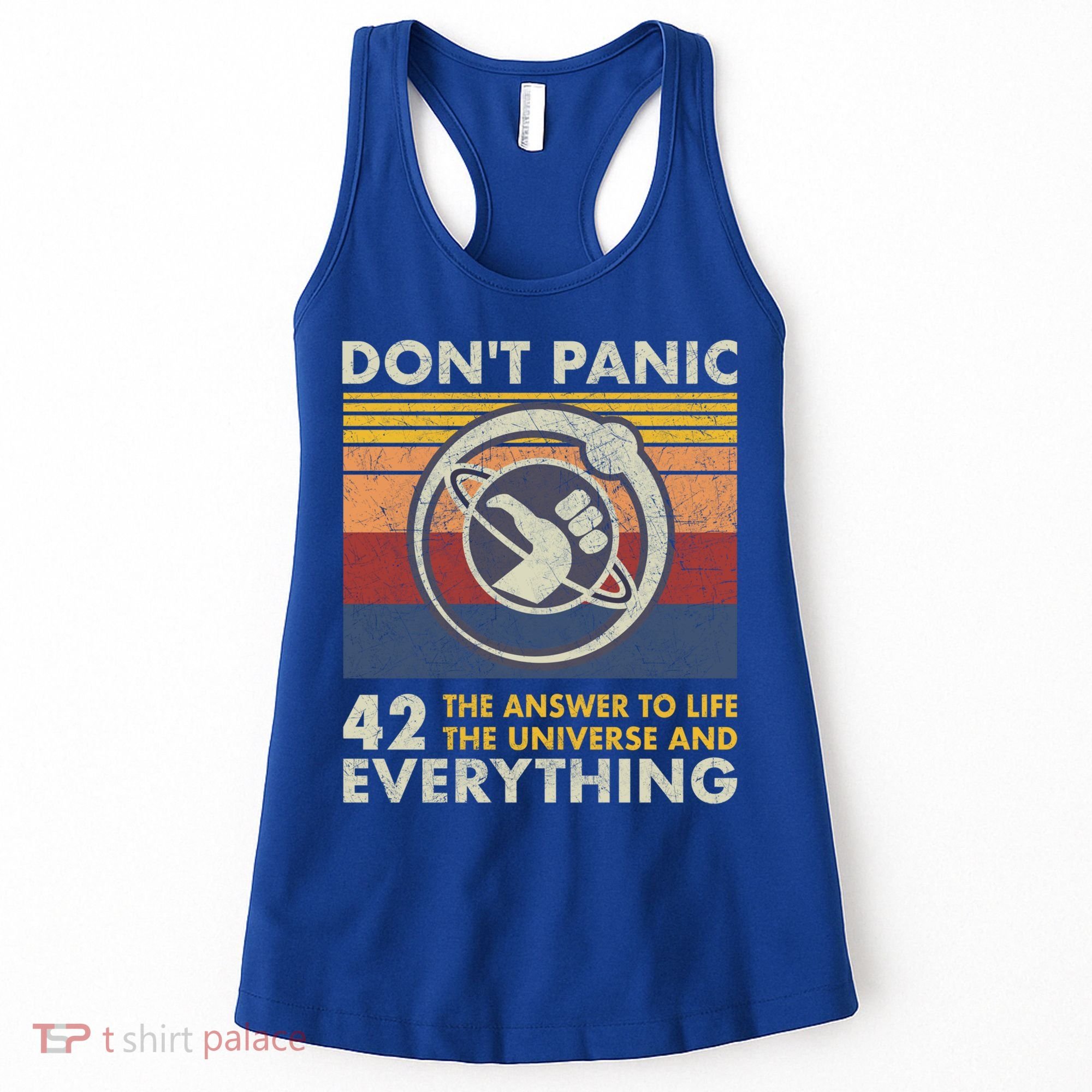 42 Answer To All Questions Gift Life Universe Everything Funny Gift Women's Tank Top