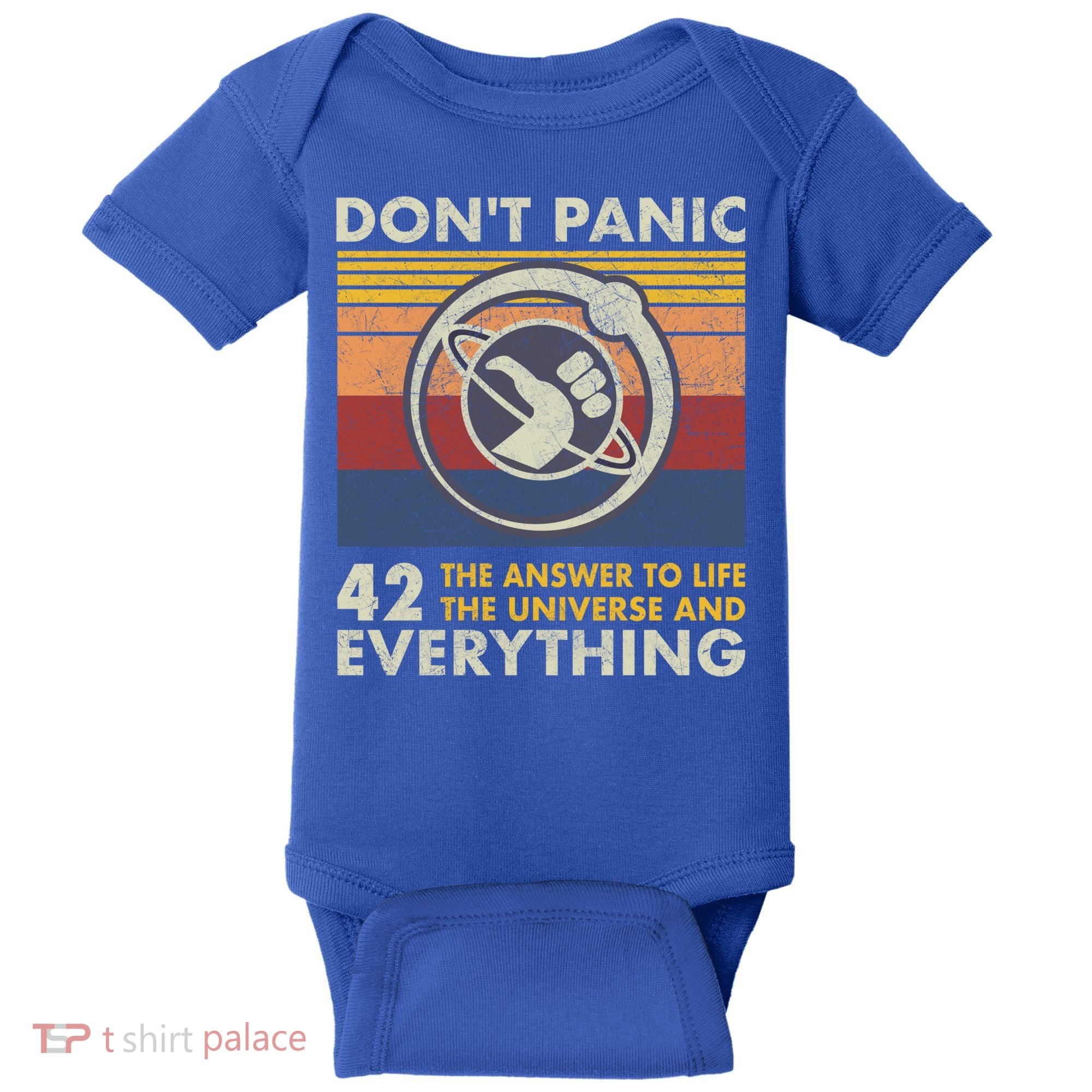 42 Answer To All Questions Gift Life Universe Everything Funny Gift Baby Bodysuit
