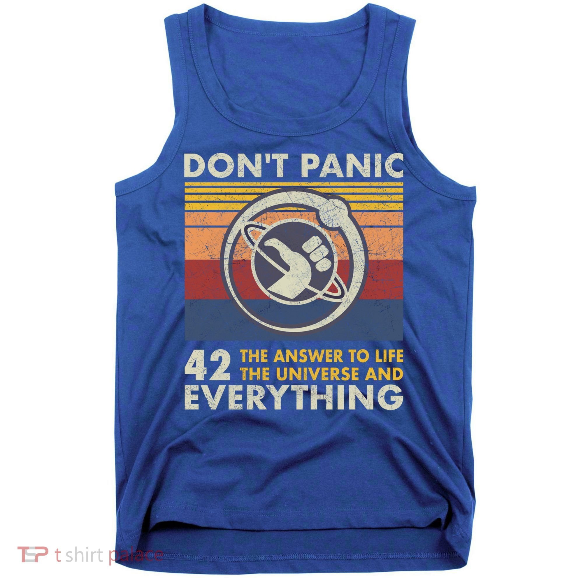 42 Answer To All Questions Gift Life Universe Everything Funny Gift Tank Top