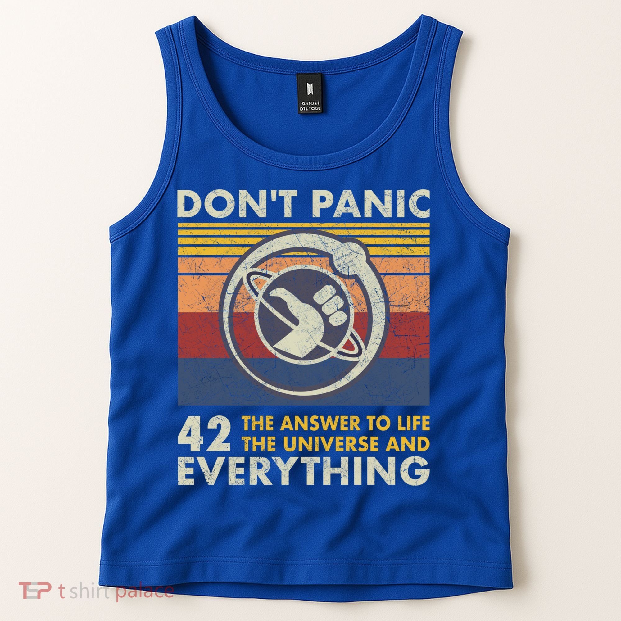 42 Answer To All Questions Gift Life Universe Everything Funny Gift Tank Top