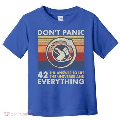 42 Answer To All Questions Gift Life Universe Everything Funny Gift Toddler T-Shirt