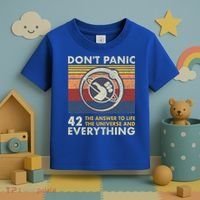 42 Answer To All Questions Gift Life Universe Everything Funny Gift Toddler T-Shirt thumb 3
