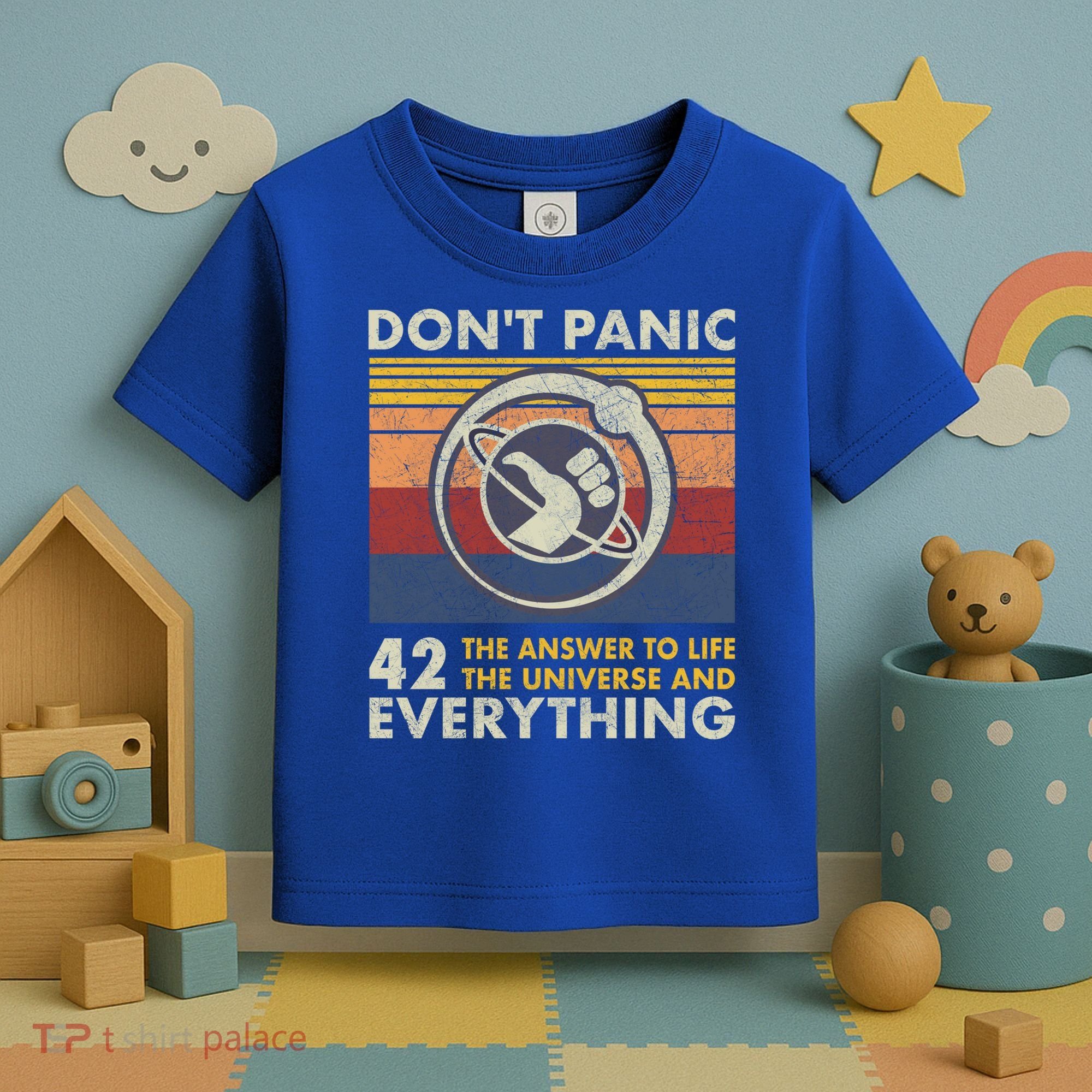 42 Answer To All Questions Gift Life Universe Everything Funny Gift Toddler T-Shirt