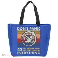 42 Answer To All Questions Gift Life Universe Everything Funny Gift Tote Bag thumb 0