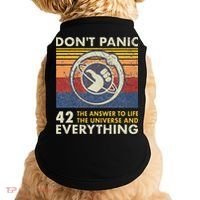 42 Answer To All Questions Life Universe Everything Doggie Tank thumb 0