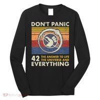 42 Answer To All Questions Life Universe Everything Long Sleeve Shirt thumb 0