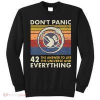 42 Answer To All Questions Life Universe Everything Sweatshirt thumb 0