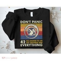 42 Answer To All Questions Life Universe Everything Sweatshirt thumb 2