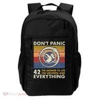 42 Answer To All Questions Life Universe Everything Backpack thumb 0