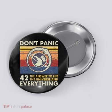 42 Answer To All Questions Life Universe Everything Button