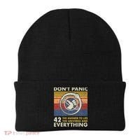 42 Answer To All Questions Life Universe Everything Beanie thumb 0