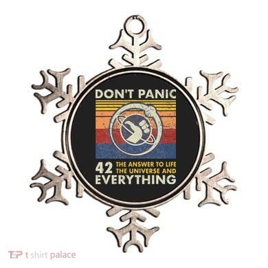 42 Answer To All Questions Life Universe Everything Ornament