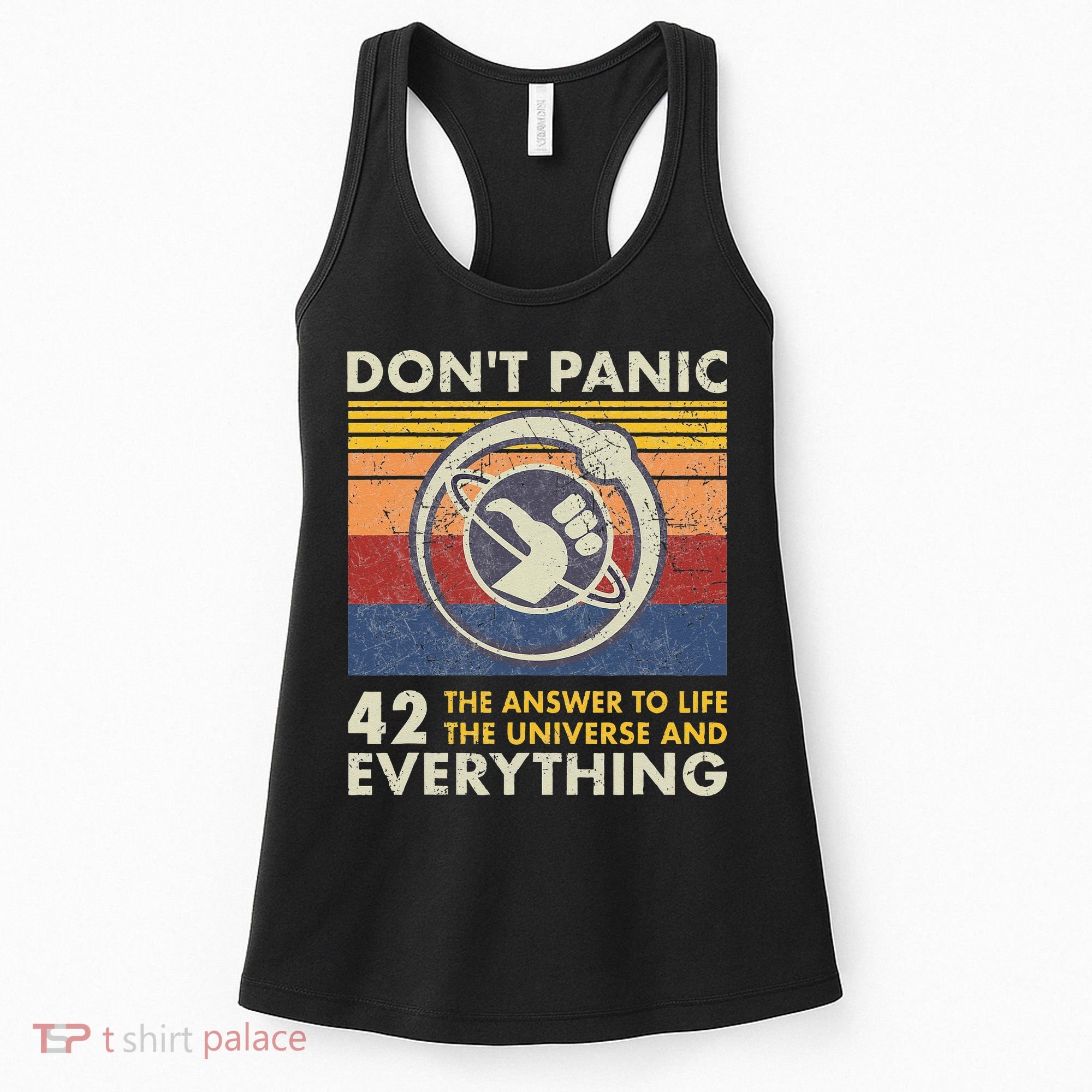 42 Answer To All Questions Life Universe Everything Women's Tank Top
