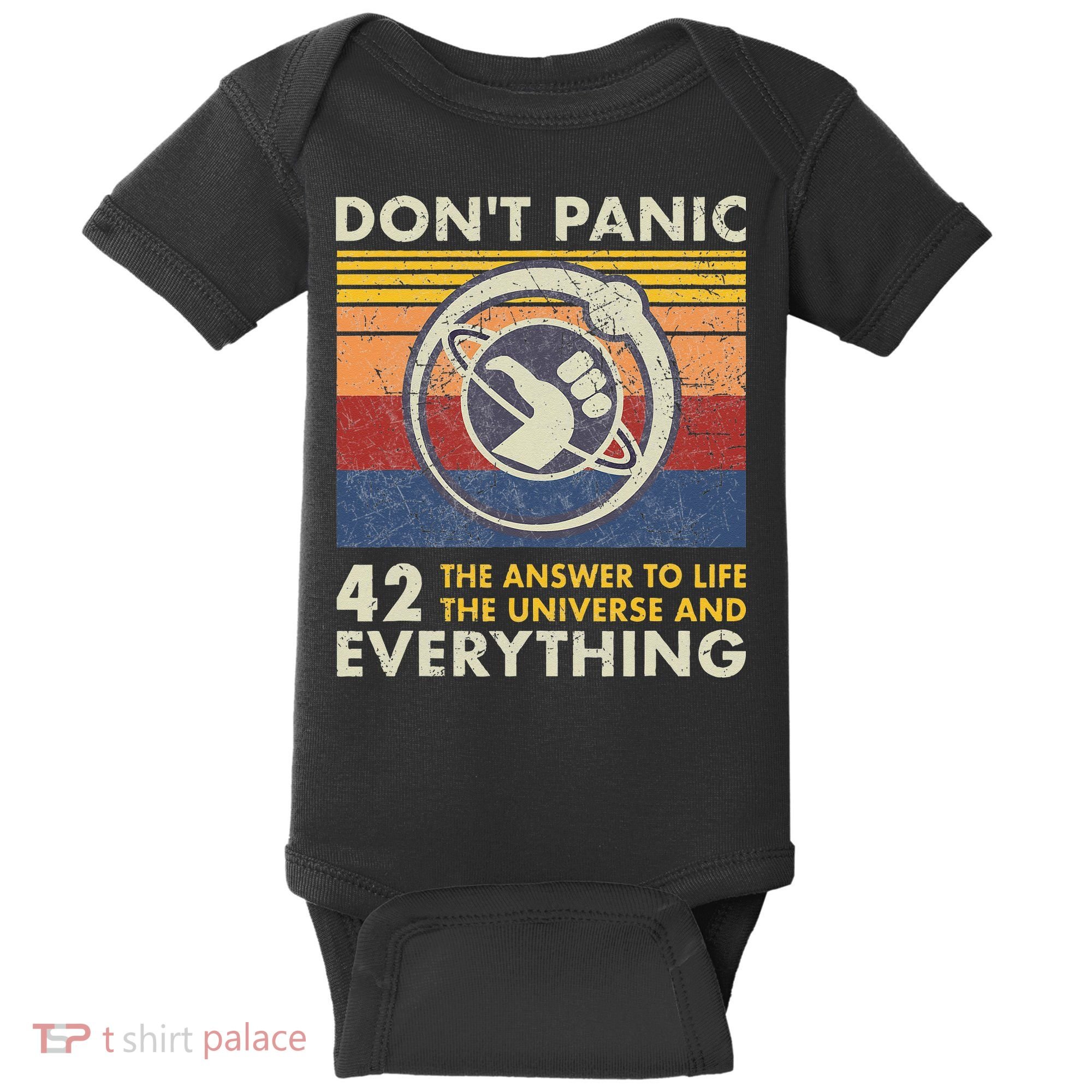 42 Answer To All Questions Life Universe Everything Baby Bodysuit