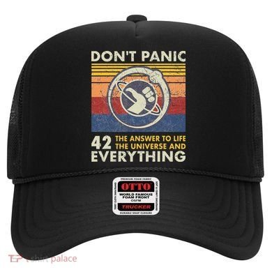 42 Answer To All Questions Life Universe Everything Hat
