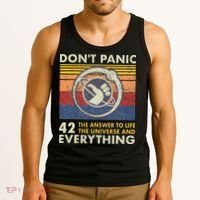 42 Answer To All Questions Life Universe Everything Tank Top thumb 3