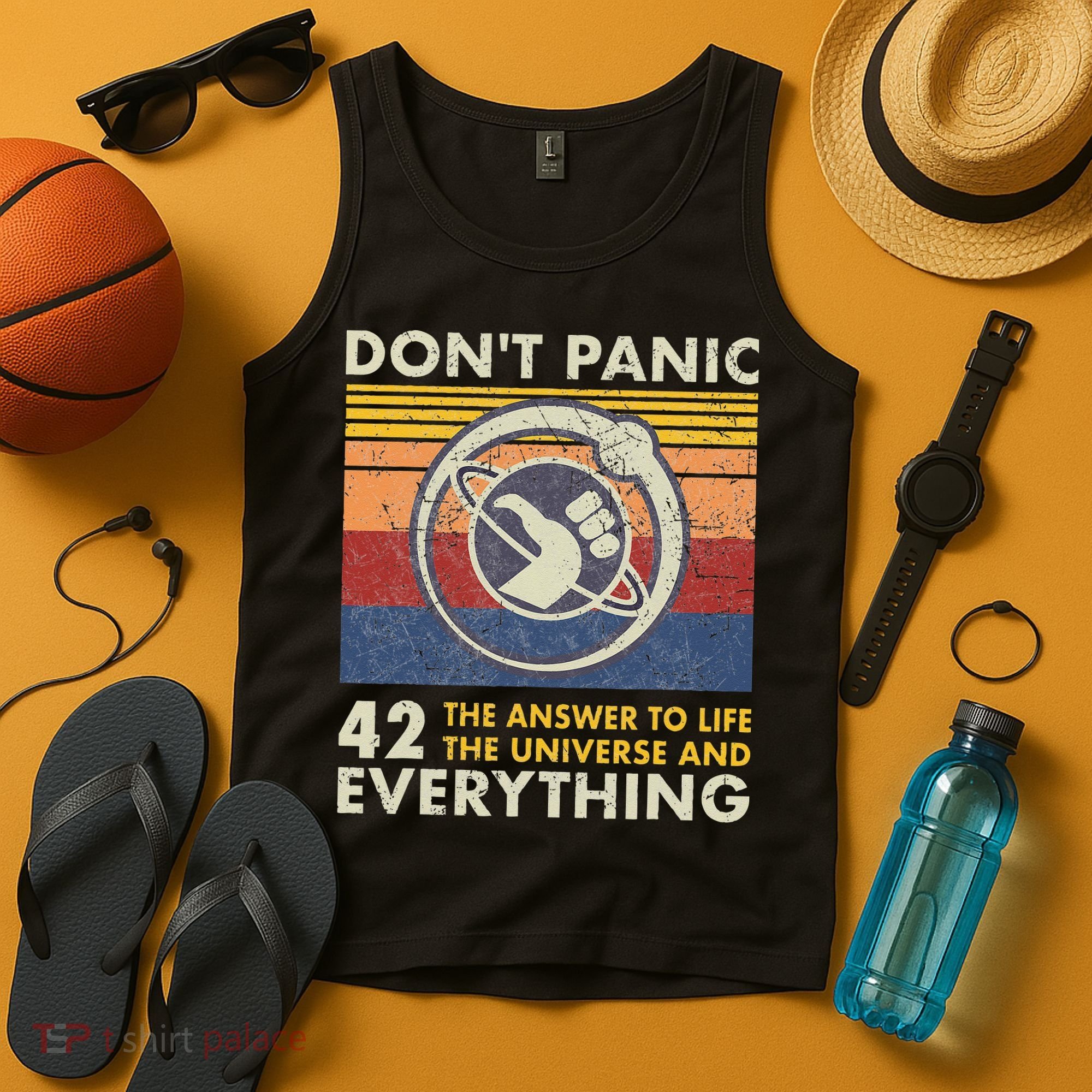 42 Answer To All Questions Life Universe Everything Tank Top