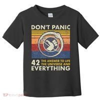 42 Answer To All Questions Life Universe Everything Toddler T-Shirt thumb 0