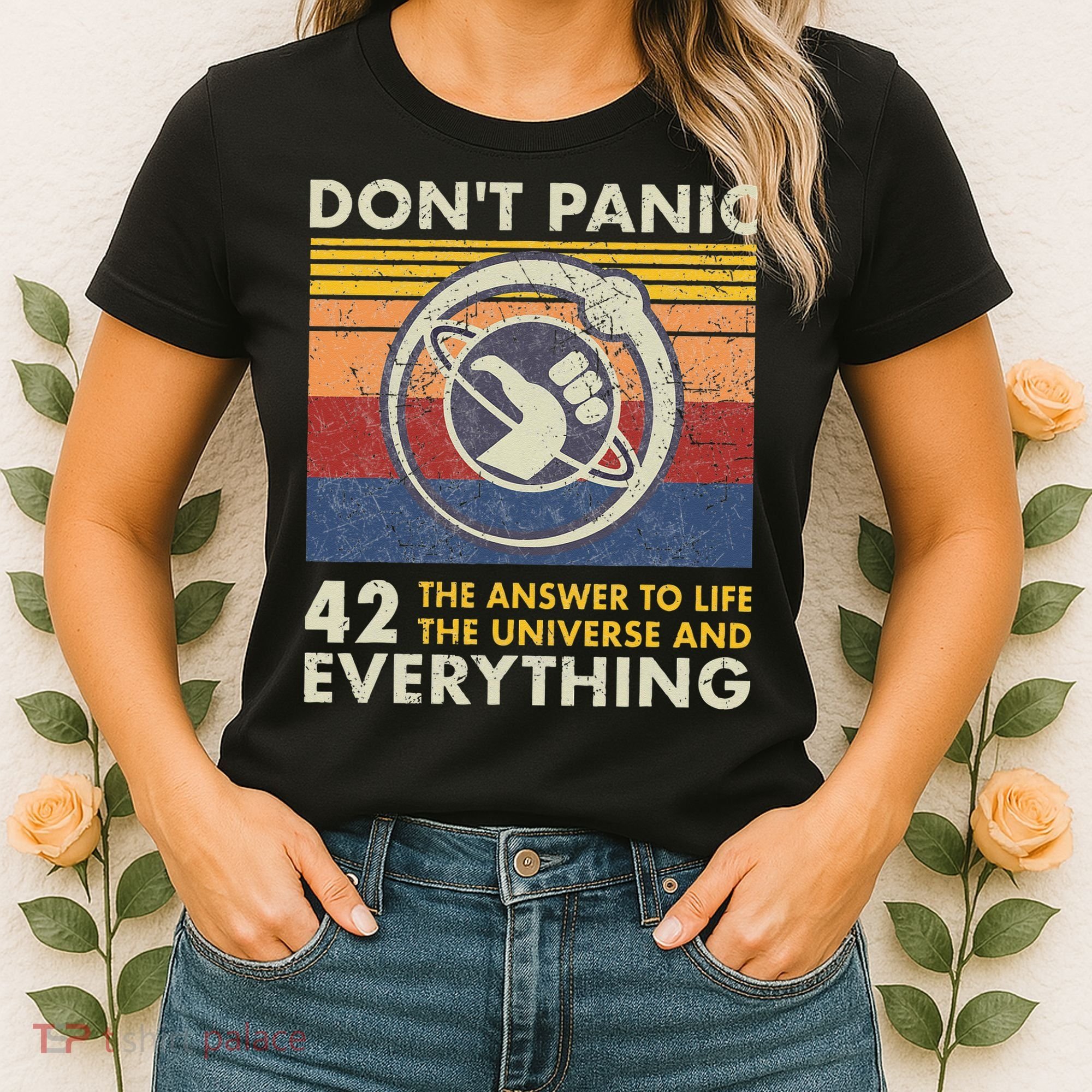 42 Answer To All Questions Life Universe Everything Women's T-Shirt