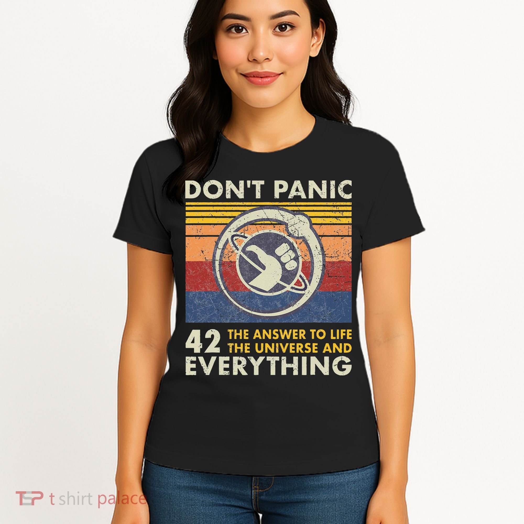 42 Answer To All Questions Life Universe Everything Women's T-Shirt