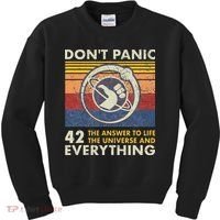 42 Answer To All Questions Life Universe Everything Kids Sweatshirt thumb 0
