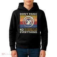 42 Answer To All Questions Life Universe Everything Kids Hoodie thumb 4