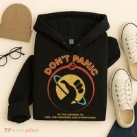 42 Answer To Life The Universe And Everything DonT Panic Hoodie thumb 4