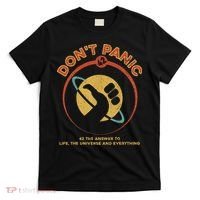 42 Answer To Life The Universe And Everything DonT Panic T-Shirt thumb 0