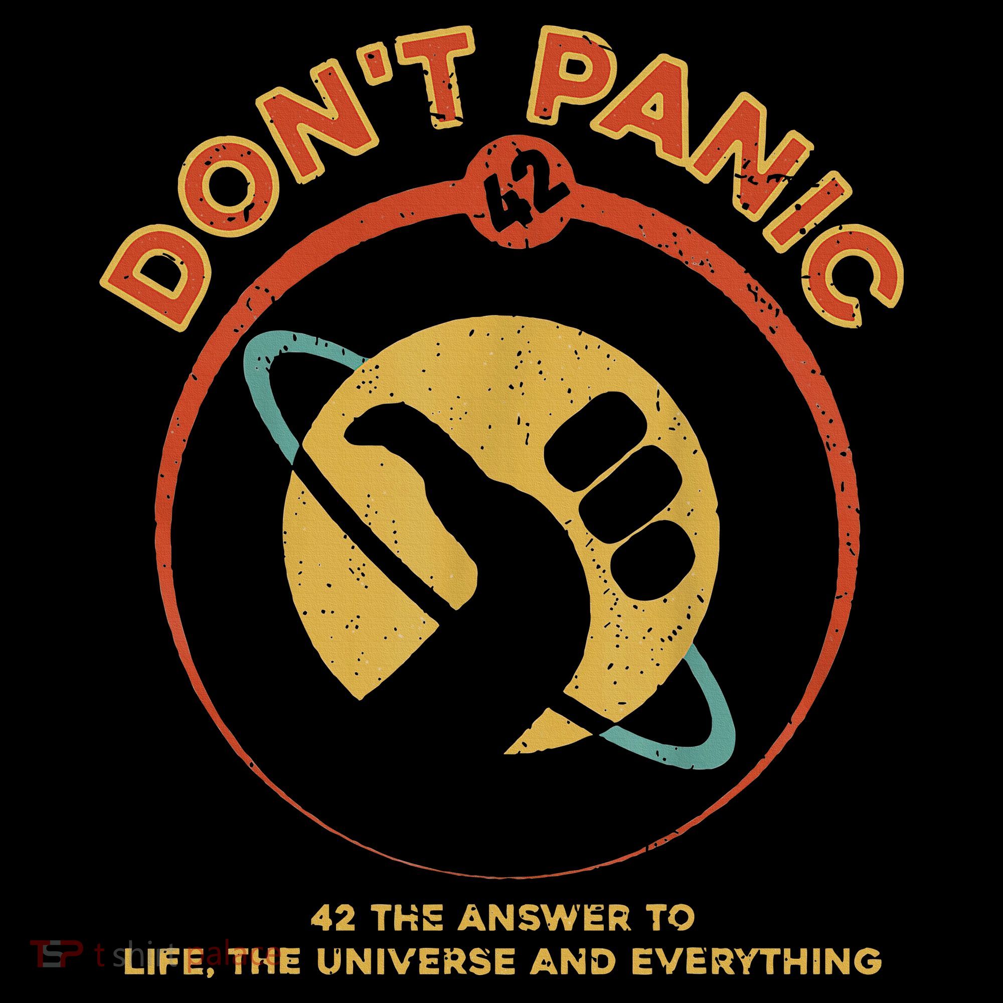 42 Answer To Life The Universe And Everything DonT Panic Women's Hoodie