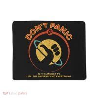 42 Answer To Life The Universe And Everything DonT Panic Mousepad thumb 0