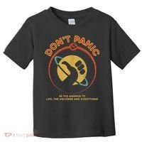 42 Answer To Life The Universe And Everything DonT Panic Toddler T-Shirt thumb 0