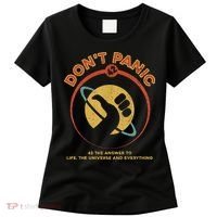 42 Answer To Life The Universe And Everything DonT Panic Women's T-Shirt thumb 0