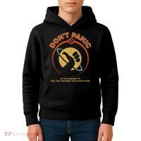 42 Answer To Life The Universe And Everything DonT Panic Kids Hoodie thumb 4