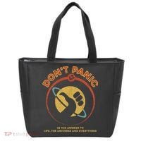 42 Answer To Life The Universe And Everything DonT Panic Tote Bag thumb 0