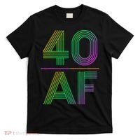 40 AF Vintage 40th Birthday Gift T-Shirt thumb 0
