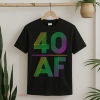 40 AF Vintage 40th Birthday Gift T-Shirt thumb 2
