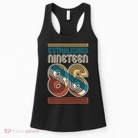 40th Birthday 1986 Established Nineteen 86 Women's Tank Top thumb 0