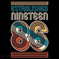 40th Birthday 1986 Established Nineteen 86 Women's Tank Top thumb 5