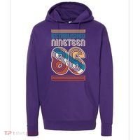 40th Birthday 1986 Established Nineteen 86 Hoodie thumb 0