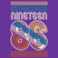 40th Birthday 1986 Established Nineteen 86 Button thumb 1