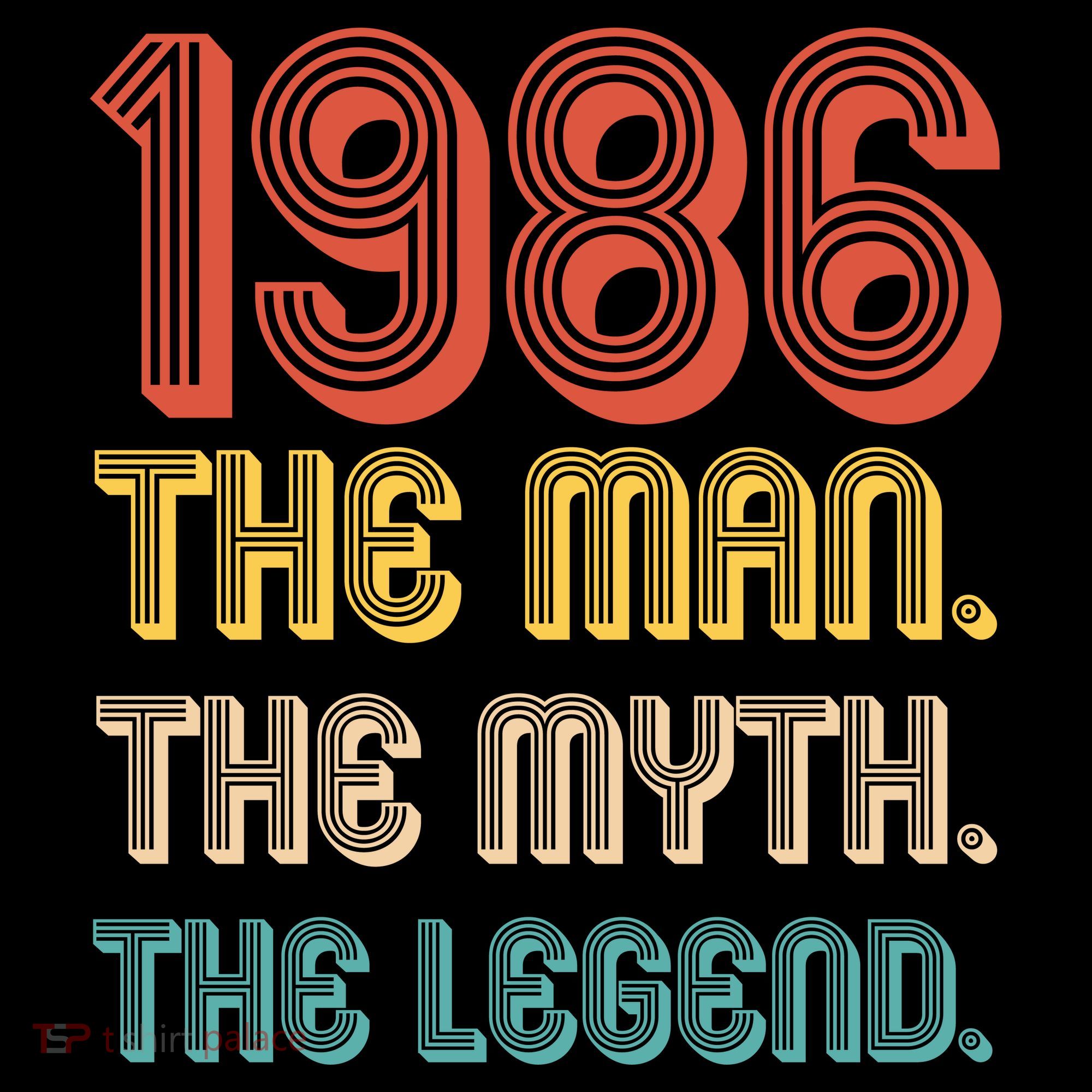 40th Birthday 1986 The Man Myth The Legend Coffee Mug