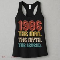 40th Birthday 1986 The Man Myth The Legend Women's Tank Top thumb 3