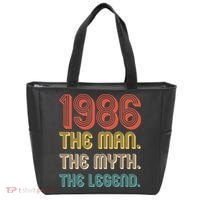 40th Birthday 1986 The Man Myth The Legend Tote Bag thumb 0