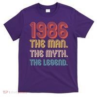 40th Birthday 1986 The Man Myth The Legend T-Shirt thumb 0