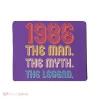 40th Birthday 1986 The Man Myth The Legend Mousepad thumb 0