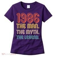 40th Birthday 1986 The Man Myth The Legend Women's T-Shirt thumb 0