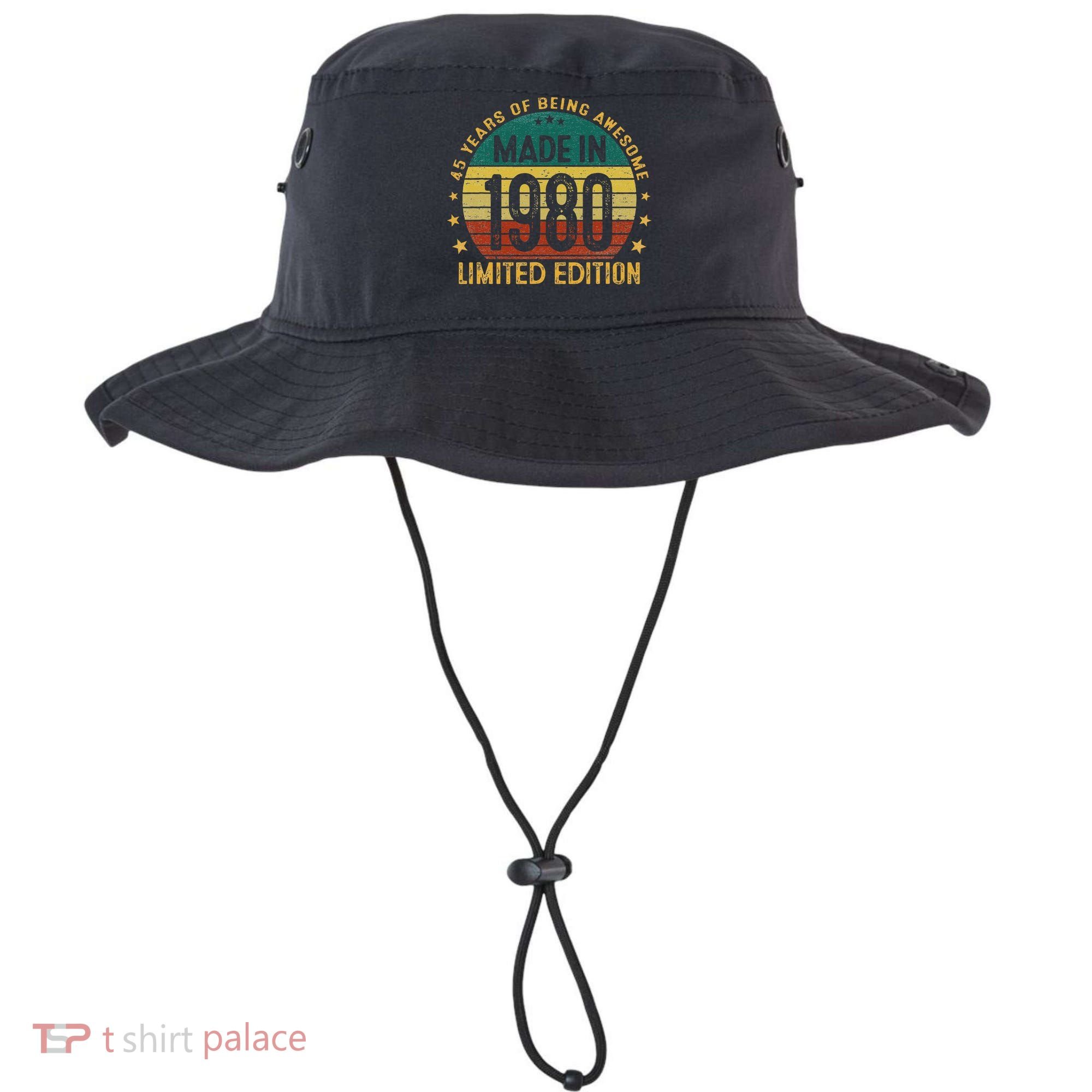 45th Birthday 45 Year Old Gifts Made In 1980 Limited Edition Bucket Hat